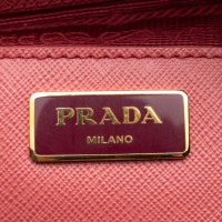 Prada Große Saffiano Lux Galleria Doppelreißverschluss Tote