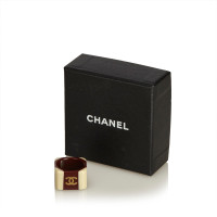 Chanel CC Rhinestone-Studded Earrings