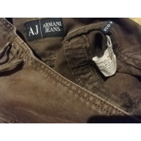 Armani Jeans Gonna in tela marrone