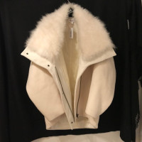 Helmut Lang Giacca / cappotto in lana bianca