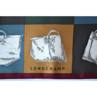 Longchamp Foulard en soie avec motif