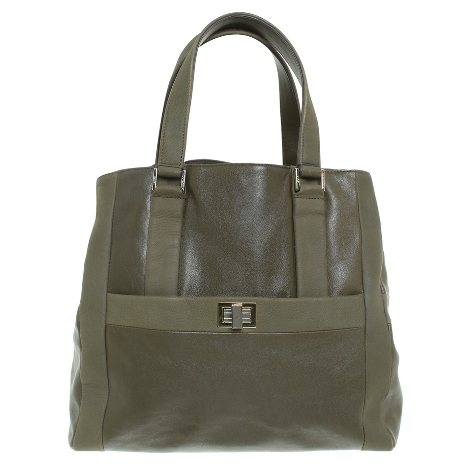 Anya Hindmarch Leather handbag in green