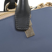 Chloé Handtasche aus Leder in Blau