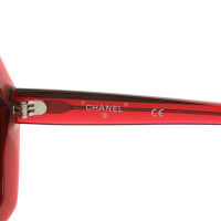 Chanel Zonnebril in Rood