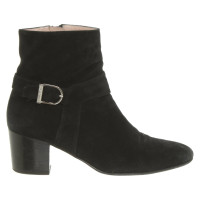 Unützer Bottines en Daim en Noir