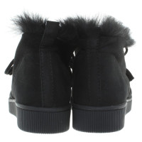 Pedro Garcia Lace-up shoes with fur trim