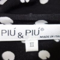 Piu & Piu Jersey dress with dots