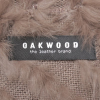 Oakwood Poncho en fourrure de lapin