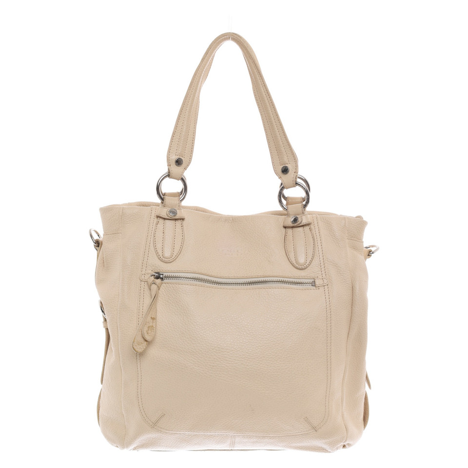 Tosca Blu Shoulder bag Leather in Cream