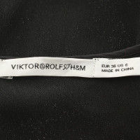 Viktor & Rolf For H&M shirt de soie en noir