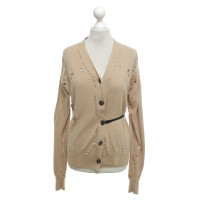 Maison Martin Margiela Strickjacke in Hellbraun 