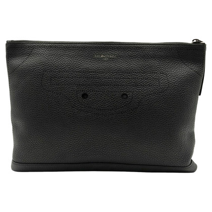 Balenciaga Clutch Bag Leather in Black