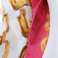 Dsquared2 Zijden sjaal met patroon