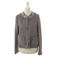 Pinko Blazer mit Webmuster in Bunt