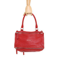 Givenchy Pandora Bag Medium Leer in Rood