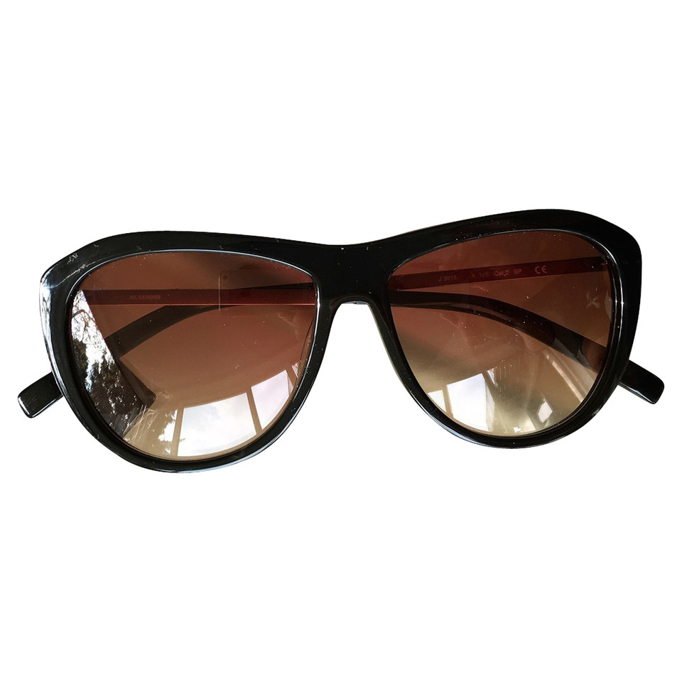 Jil Sander Sonnenbrille aus Titan und Kunststoff