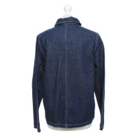 Samsøe & Samsøe Jacket/Coat Cotton in Blue
