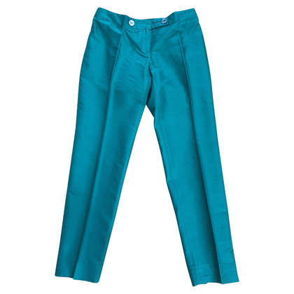 Peserico Trousers Silk in Green