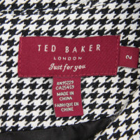 Ted Baker Kleid in Schwarz-Weiß