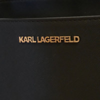 Karl Lagerfeld Shopper in Blau