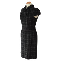 Prada Tailliertes Tweed Kleid