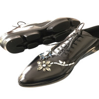 Prada Lace-up shoes with jewelery