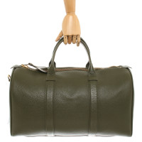 Tom Ford Reisetasche aus Leder in Khaki