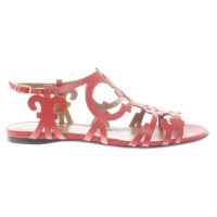 Hermès Sandalen in het rood