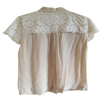 Max Mara Silk blouse with lace