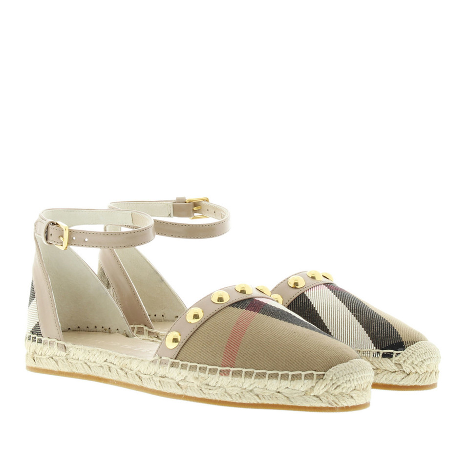 Burberry Espadrilles met Nova check patroon