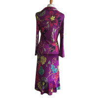 Etro Dress colorful silk jersey