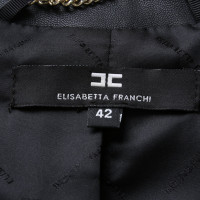 Elisabetta Franchi Jacket/Coat in Black