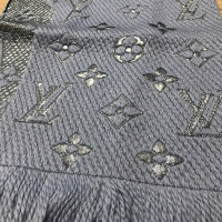 Louis Vuitton Louis Vuitton Glans blauweregen sjaal