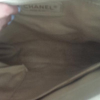 Chanel Boy Large aus Leder in Beige