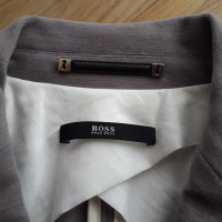 Hugo Boss Blazer Katoen in Taupe