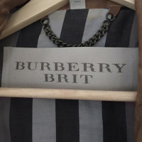 Burberry leather jacket