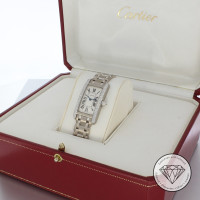 Cartier Tank Americaine in wit goud