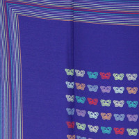 Bottega Veneta Silk Scarf with Butterflies Design