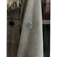 Blonde No8 Jacke/Mantel aus Baumwolle in Grau