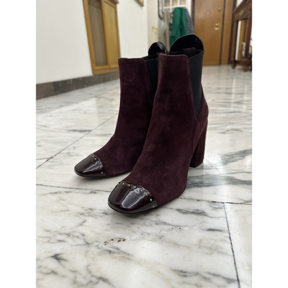 Bruno Magli Ankle boots Suede in Bordeaux