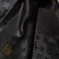 Louis Vuitton Monogram Shine cloth in silver / black