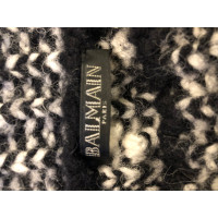 Balmain Strick aus Wolle in Grau