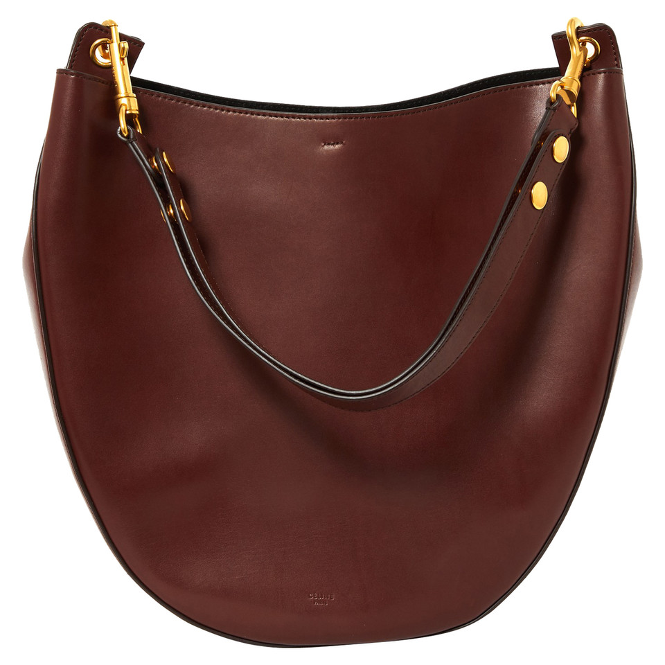 Céline Hobo Bag a Bordeaux