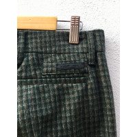 Prada Checkered trousers in wool