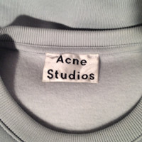 Acne Sweatshirt- Kleid mit Applikation 