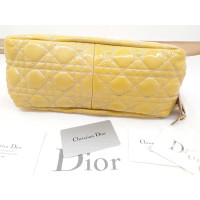 Christian Dior Miss Dior Medium Patent leather in Gold