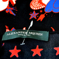 Alexander McQueen Silk scarf with pattern