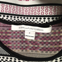 Diane Von Furstenberg Strickkleid mit Muster 
