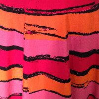 Issa Gebreide jurk in driekleur
