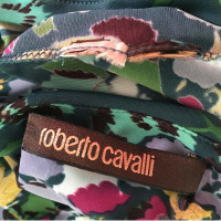 Roberto Cavalli Midi-jurk met bloemenprint